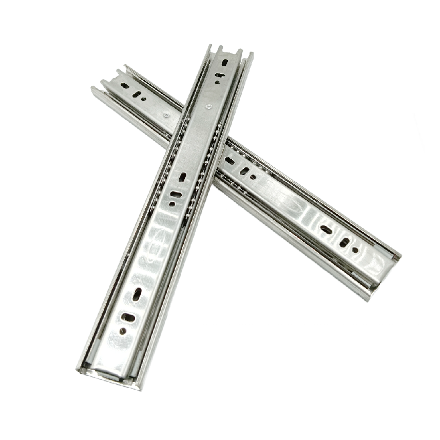 Stainless Steel Telescopic channel spider drawer channel 45kg capacity heavy 10" to 20"(1758)