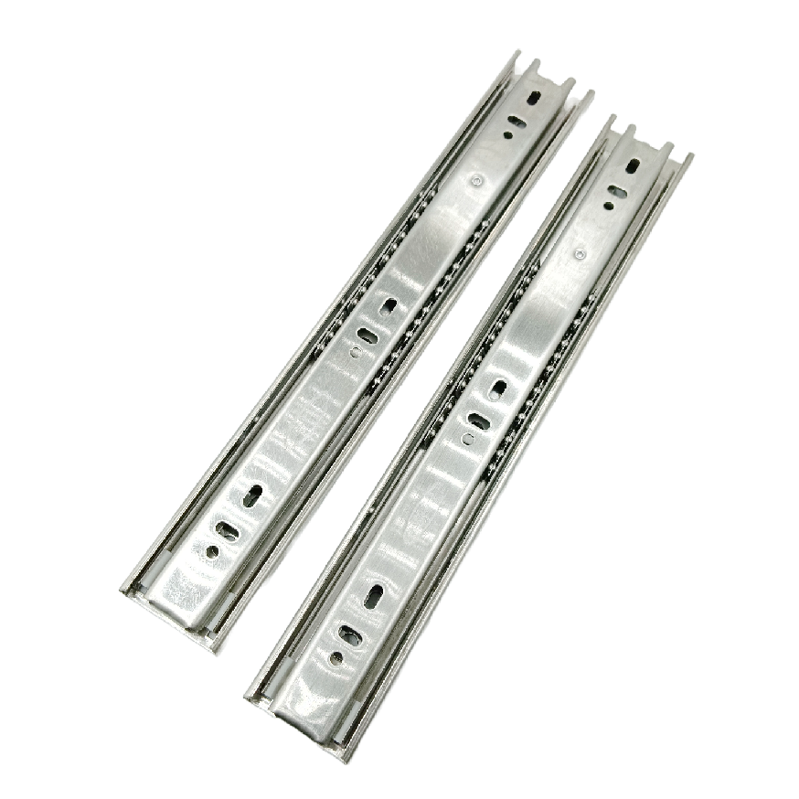 Stainless Steel Telescopic channel spider drawer channel 45kg capacity heavy 10" to 20"(1758)