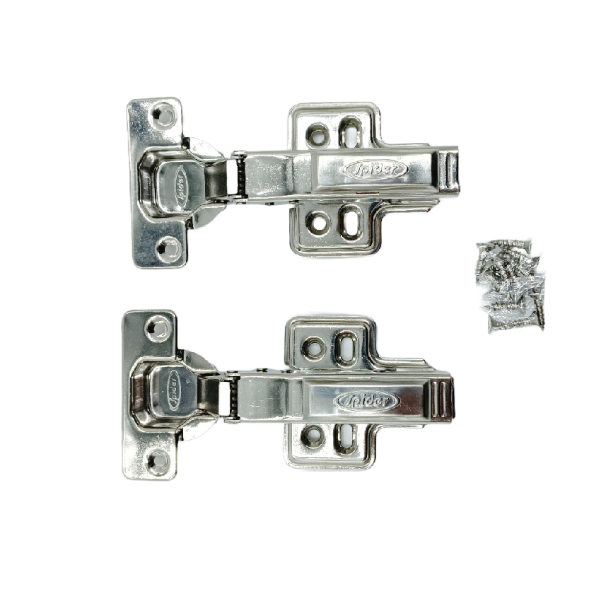 Spider Auto hinge stainless steel soft close heavy 0,8 crank 2years warrenty (1759)