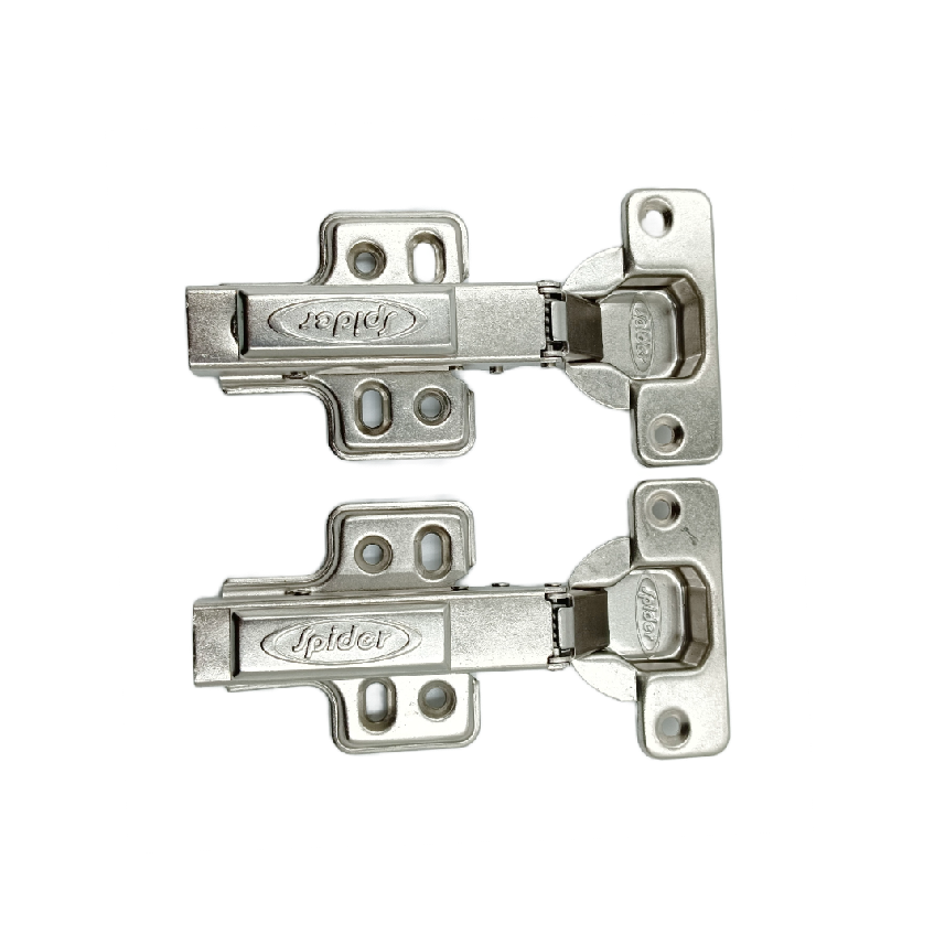 Spider Auto hinge mild steel soft close heavy 0,8 crank (1762)