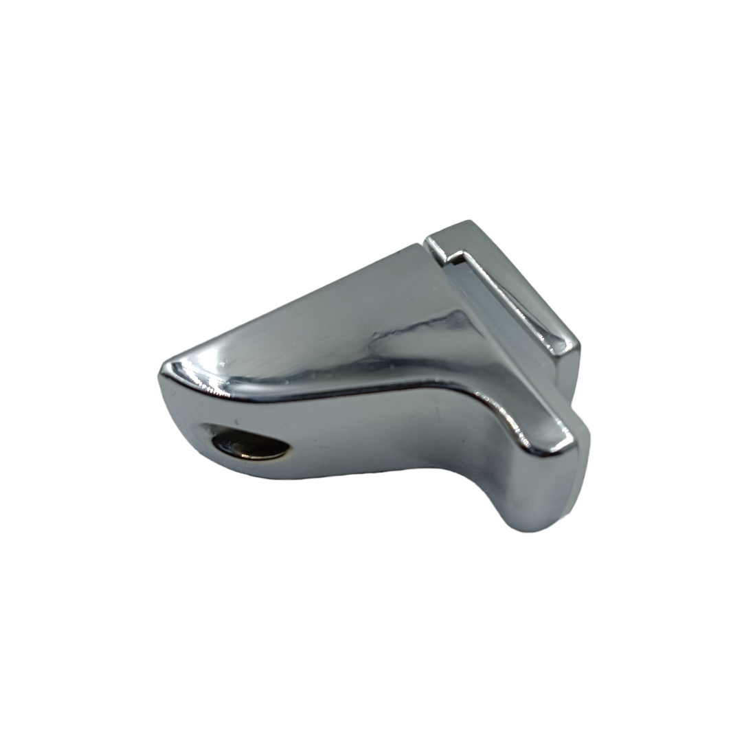 Glass Shelf Bracket Wall Mount concealed heavy crome set of 2pcs (1846)