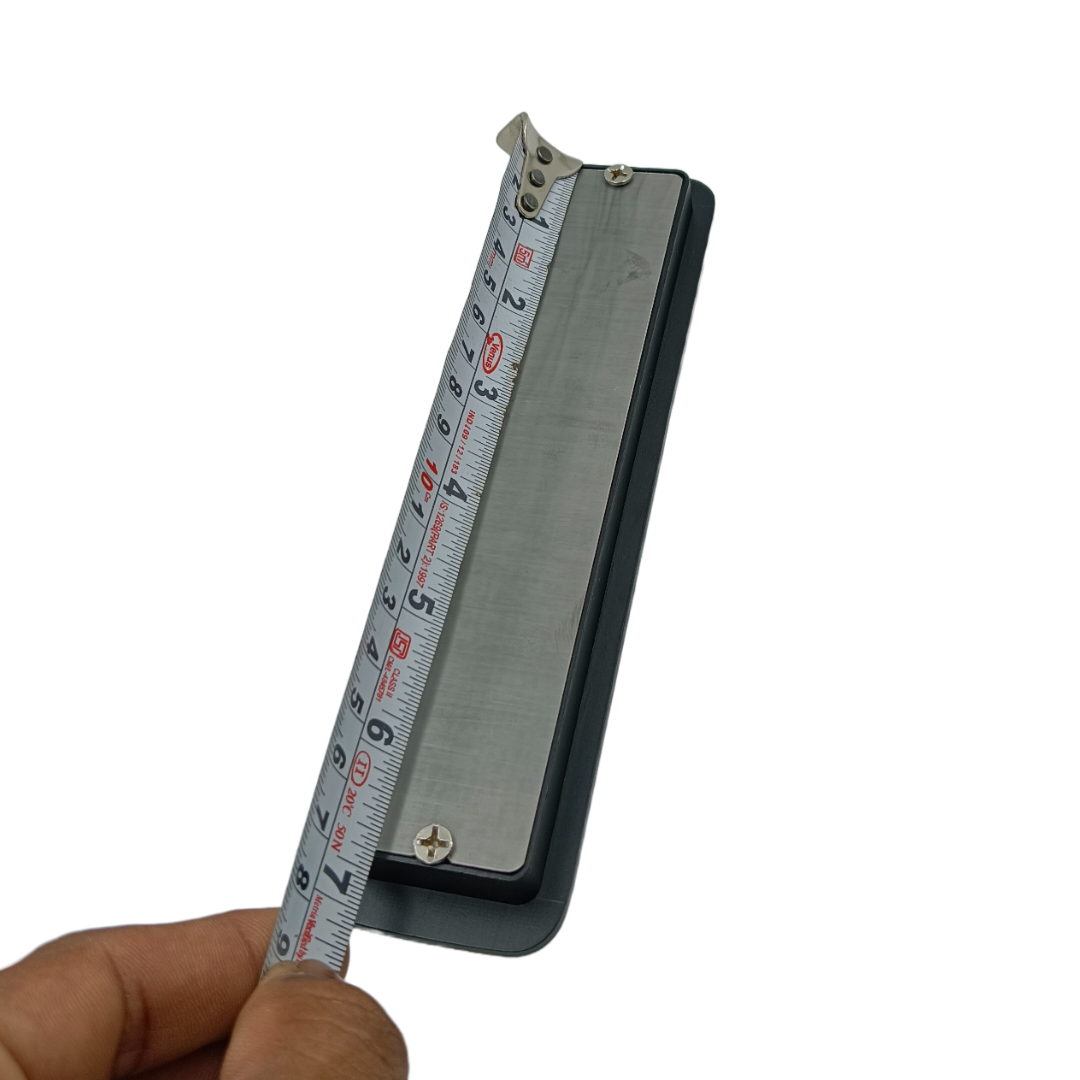 Concealed handle black M2518 sliding wardrobe door handle 4",8",10",12" (1848)