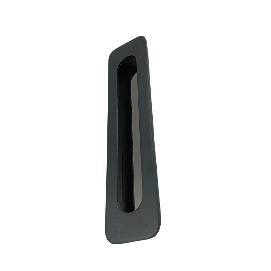 Concealed handle black M2518 sliding wardrobe door handle 4",8",10",12" (1848)