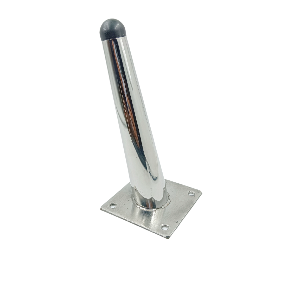 Sofa leg cross type steel crome finish 4",6",8",12" (1947)