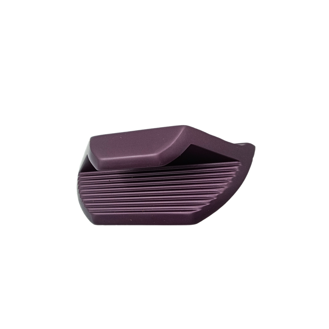 Drawer wardrobe handle purple finish knob-3", 4",8",10",12",18",24",32",40" 1028 (1959)