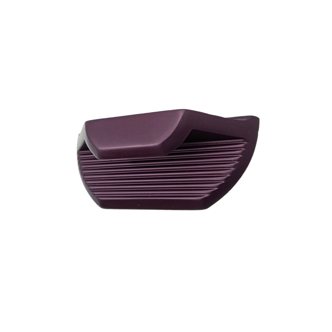 Drawer wardrobe handle purple finish knob-3", 4",8",10",12",18",24",32",40" 1028 (1959)