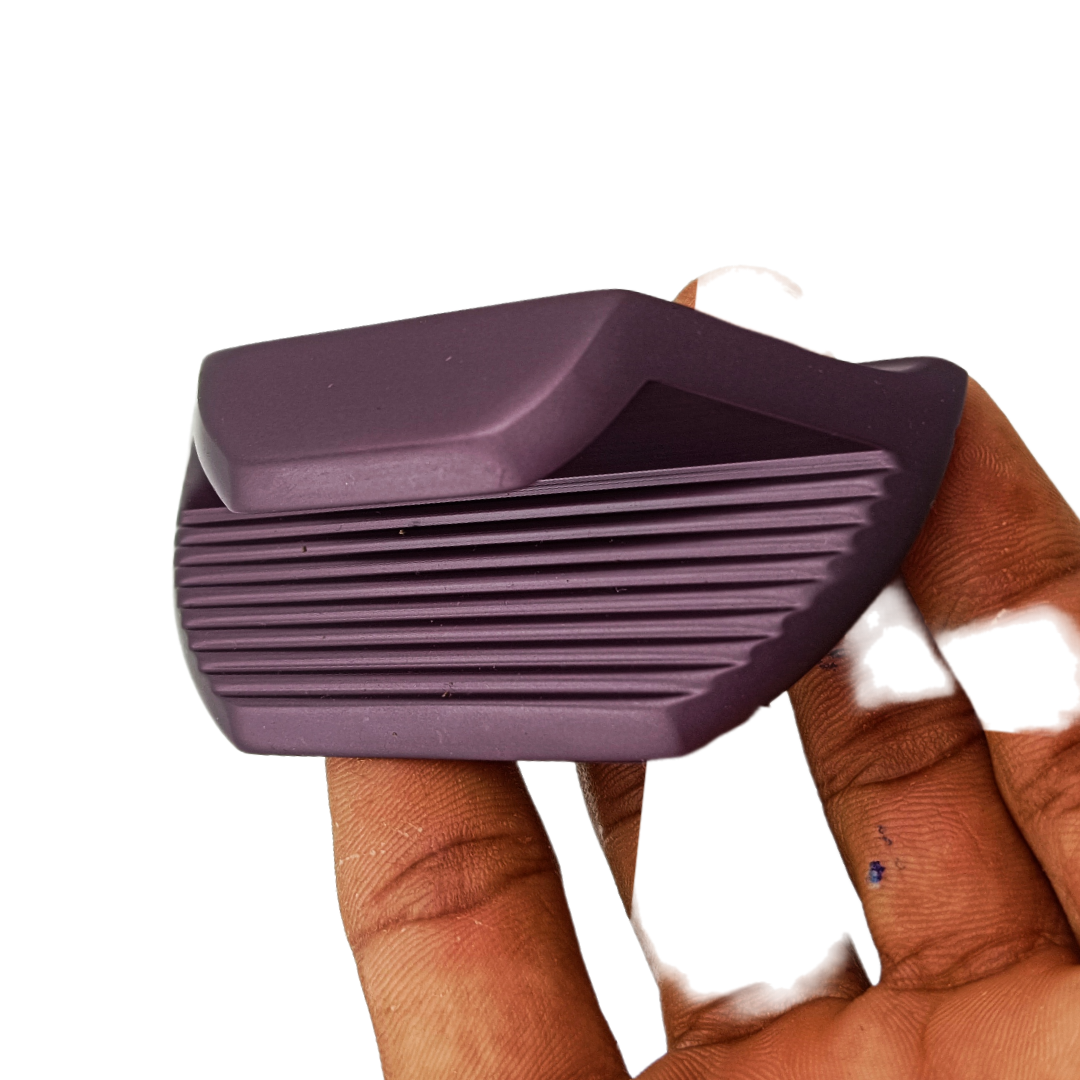 Drawer wardrobe handle purple finish knob-3", 4",8",10",12",18",24",32",40" 1028 (1959)