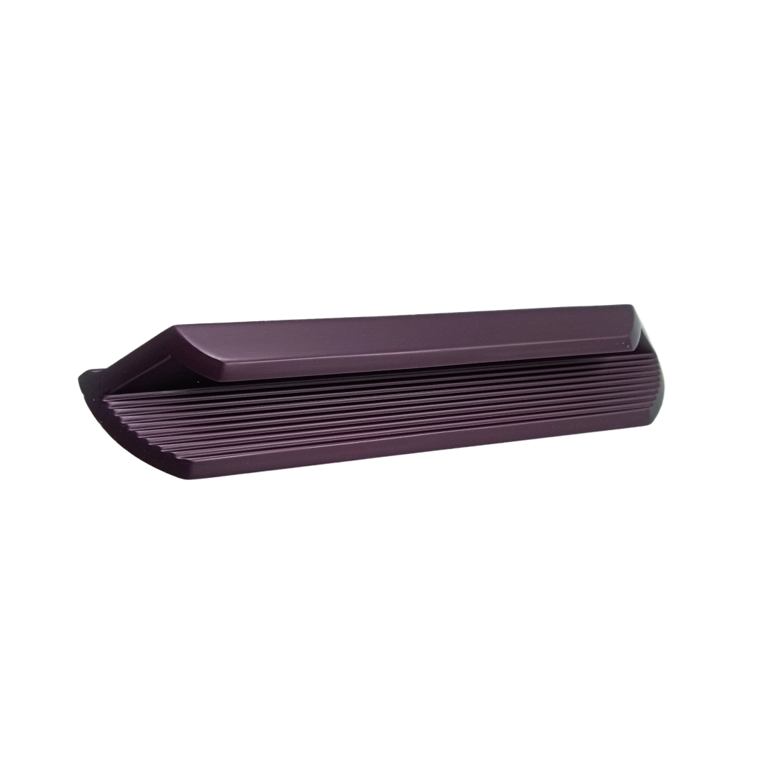 Drawer wardrobe handle purple finish knob-3", 4",8",10",12",18",24",32",40" 1028 (1959)