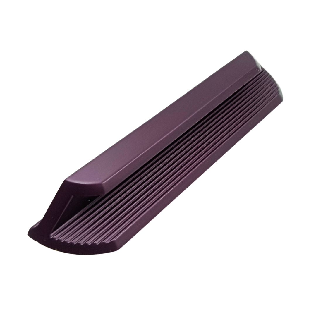 Drawer wardrobe handle purple finish knob-3", 4",8",10",12",18",24",32",40" 1028 (1959)
