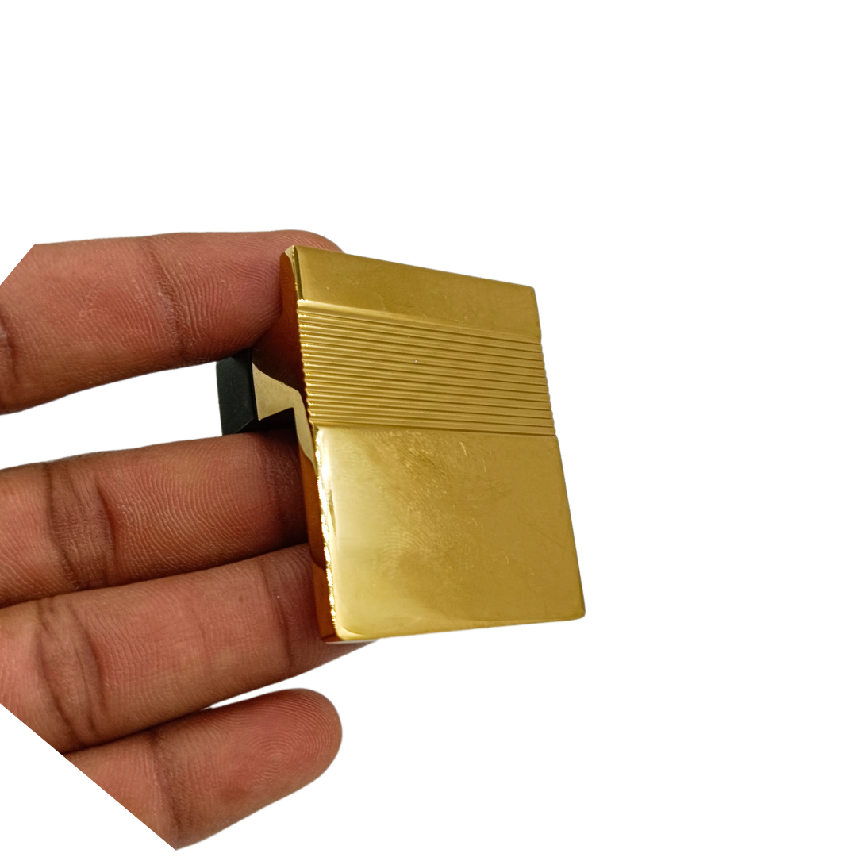 Drawer wardrobe handle and knob pvd gold 40mm,100mm Lima plum (2050)