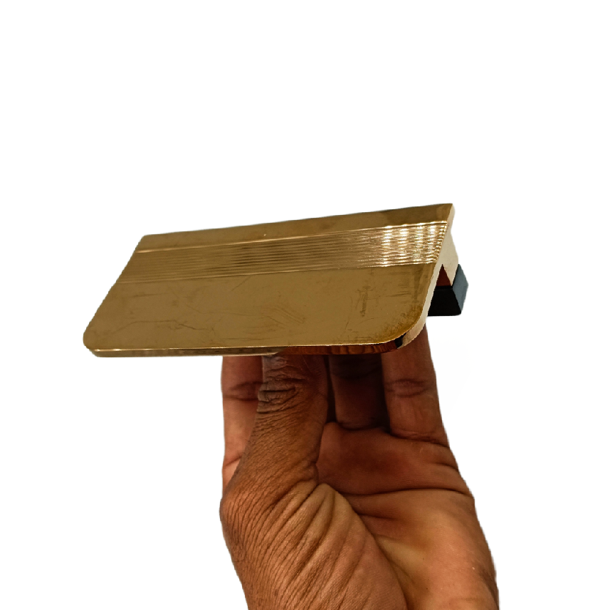 Drawer wardrobe handle and knob pvd rosegold 40mm,100mm Lima plum (2051)