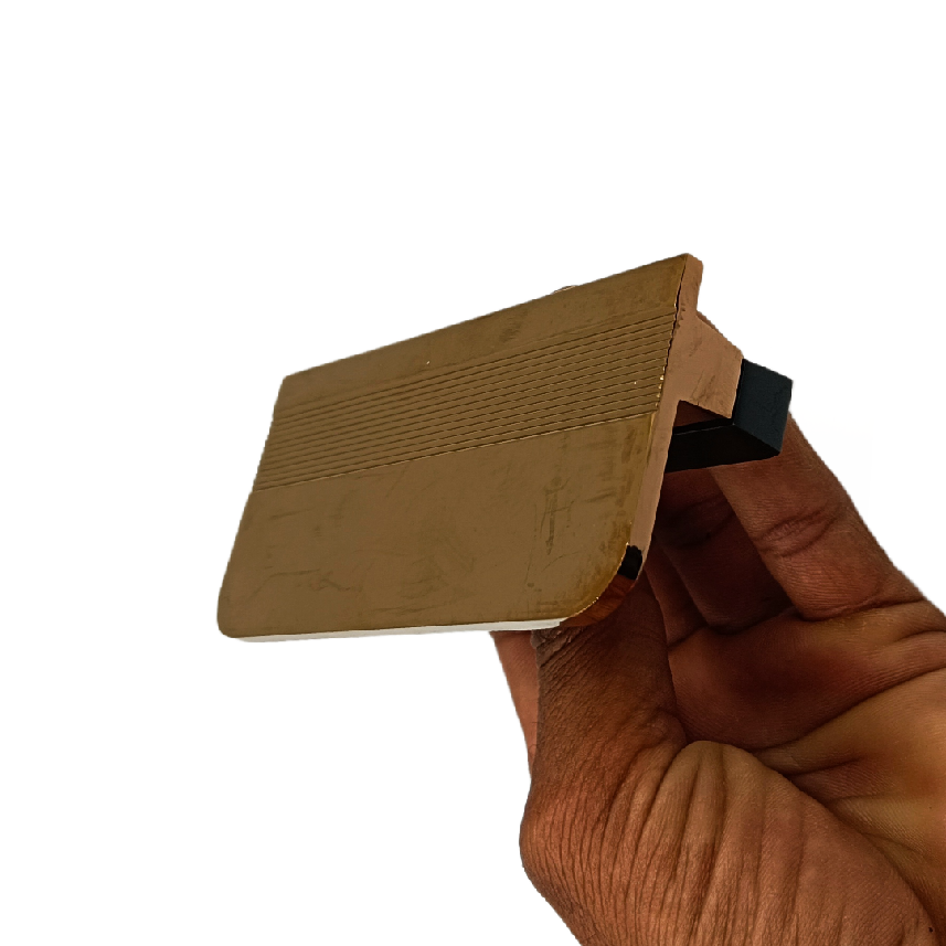 Drawer wardrobe handle and knob pvd rosegold 40mm,100mm Lima plum (2051)