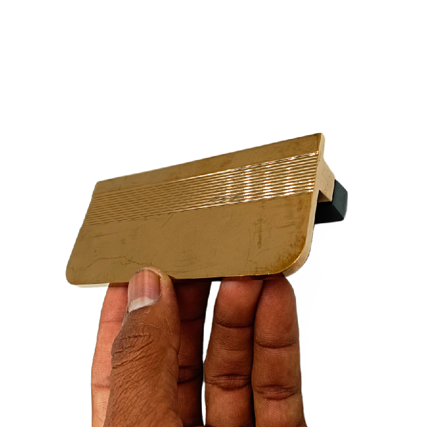 Drawer wardrobe handle and knob pvd rosegold 40mm,100mm Lima plum (2051)