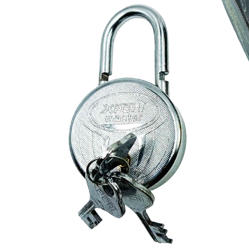 Padlock round 65mm steel 3keys xpert 7 lever  double locking (2012)