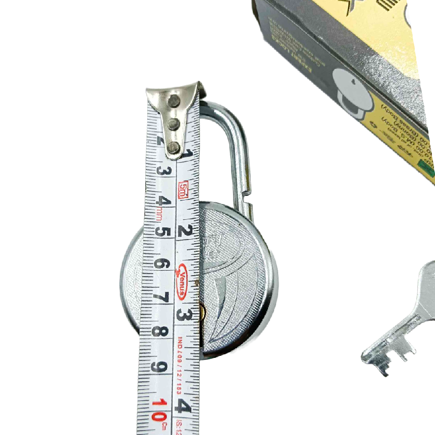 Padlock round 50mm steel 3keys xpert 7 lever  double locking (2011)