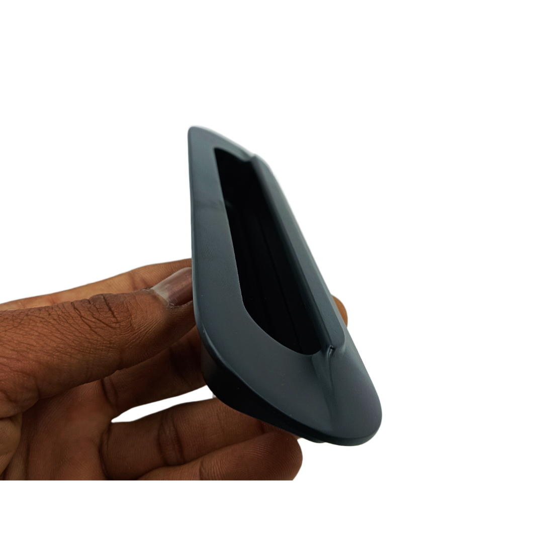 Concealed handle Black sliding wardrobe door handle 4",8",10",12" 1403 (2035)