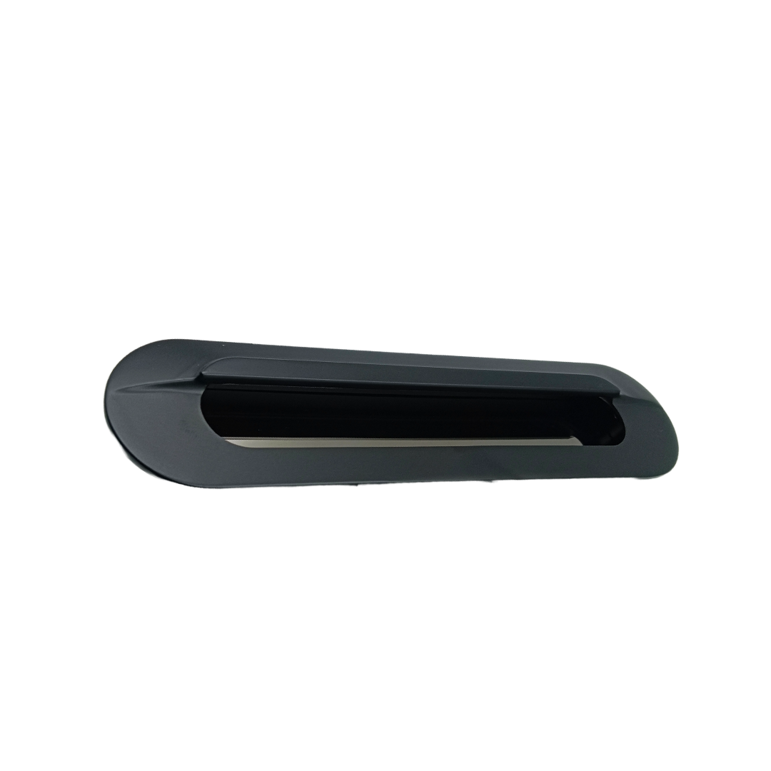 Concealed handle Black sliding wardrobe door handle 4",8",10",12" 1403 (2035)