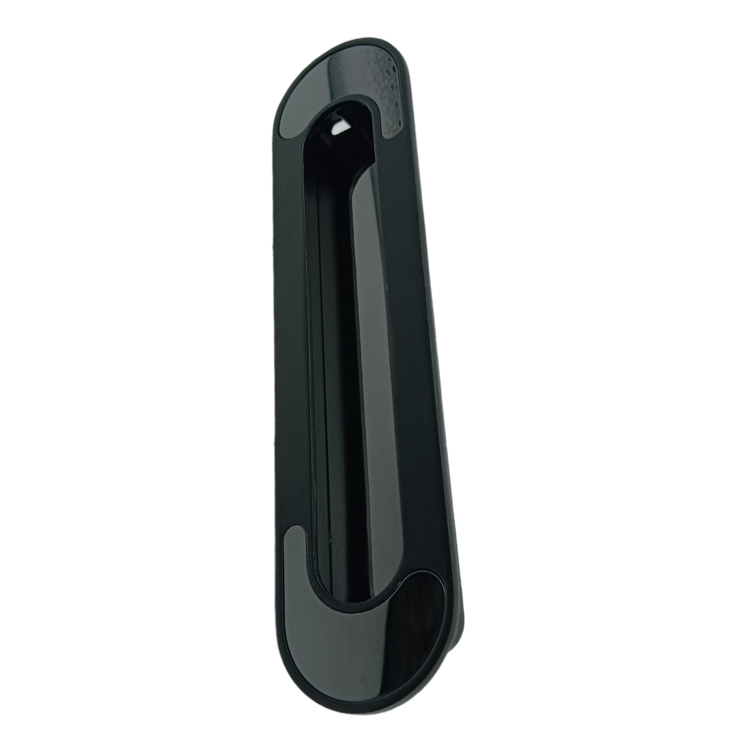 Concealed handle black sliding wardrobe door handle 4",8",10" 1383 (2041)