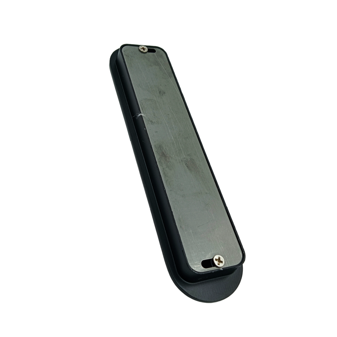 Concealed handle black sliding wardrobe door handle 4",8",10" 1383 (2041)