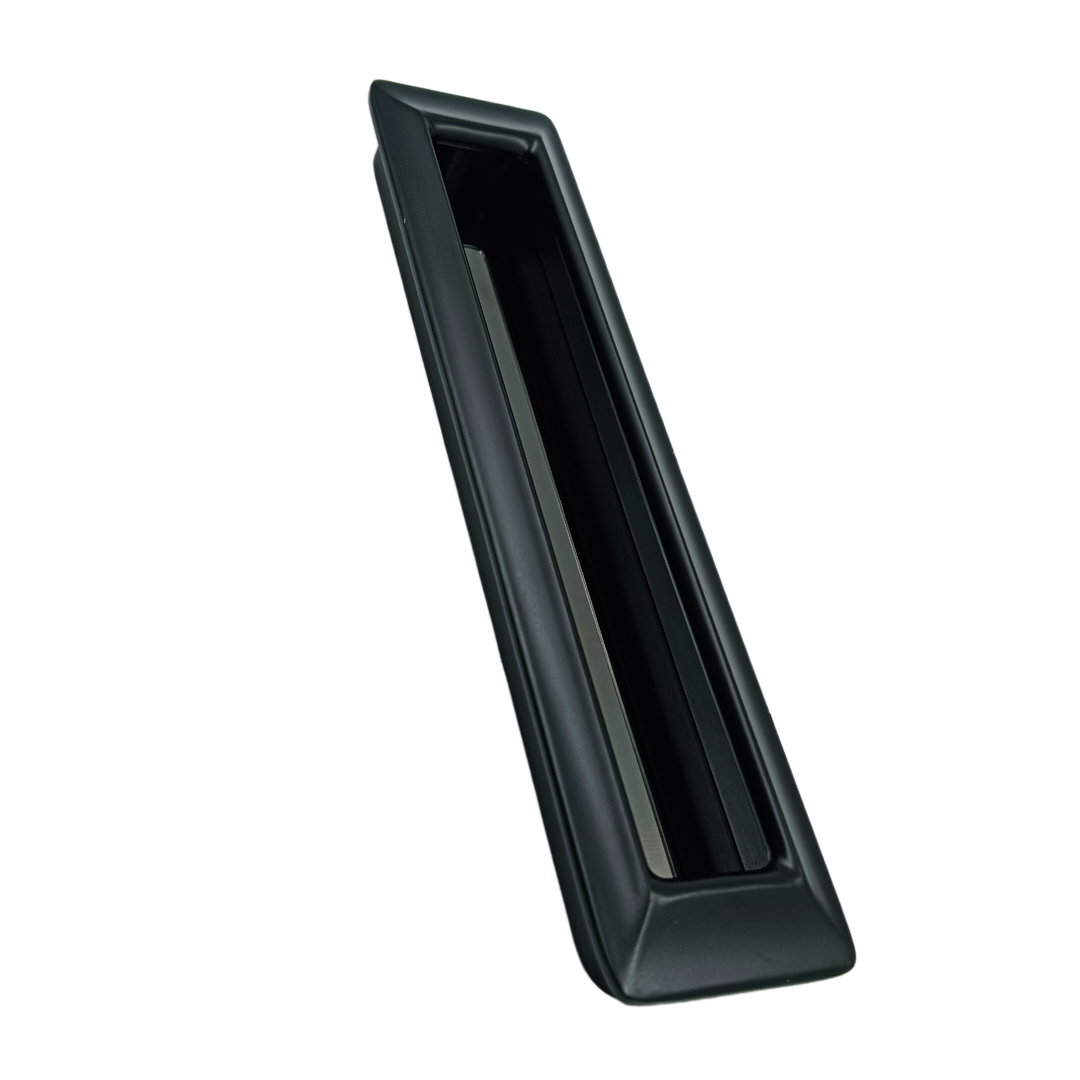Concealed handle Black sliding wardrobe door handle 4",8",10" 1380 (2060)