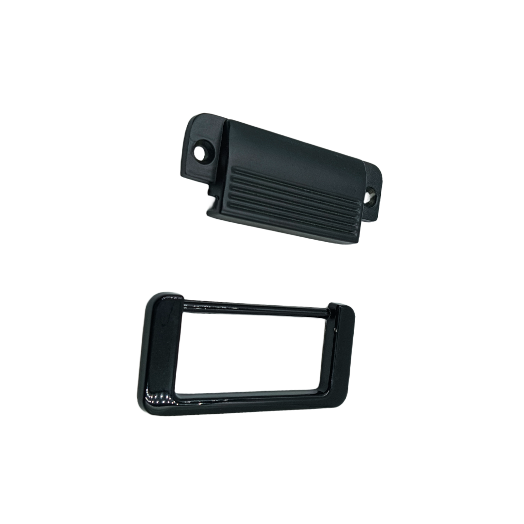 Folding handle Black glossy and matt finish 3" 1413 (2055)