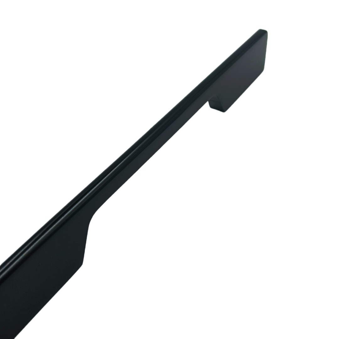 Drawer wardrobe handle matt black finish slim handle 6",12",18",24" DAP3505 (1395)