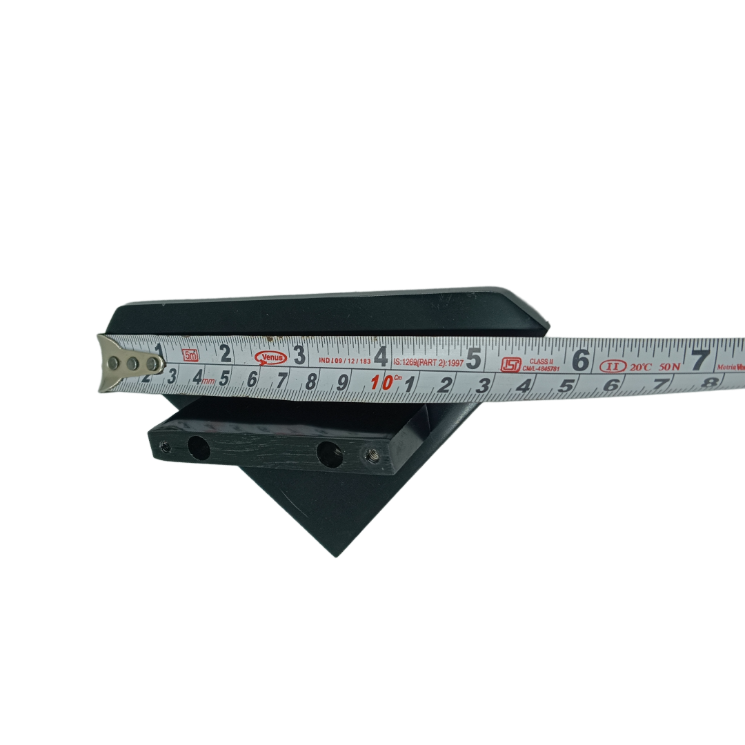 Drawer wardrobe handle and knob Black 100mm,150mm trio plum (2095)