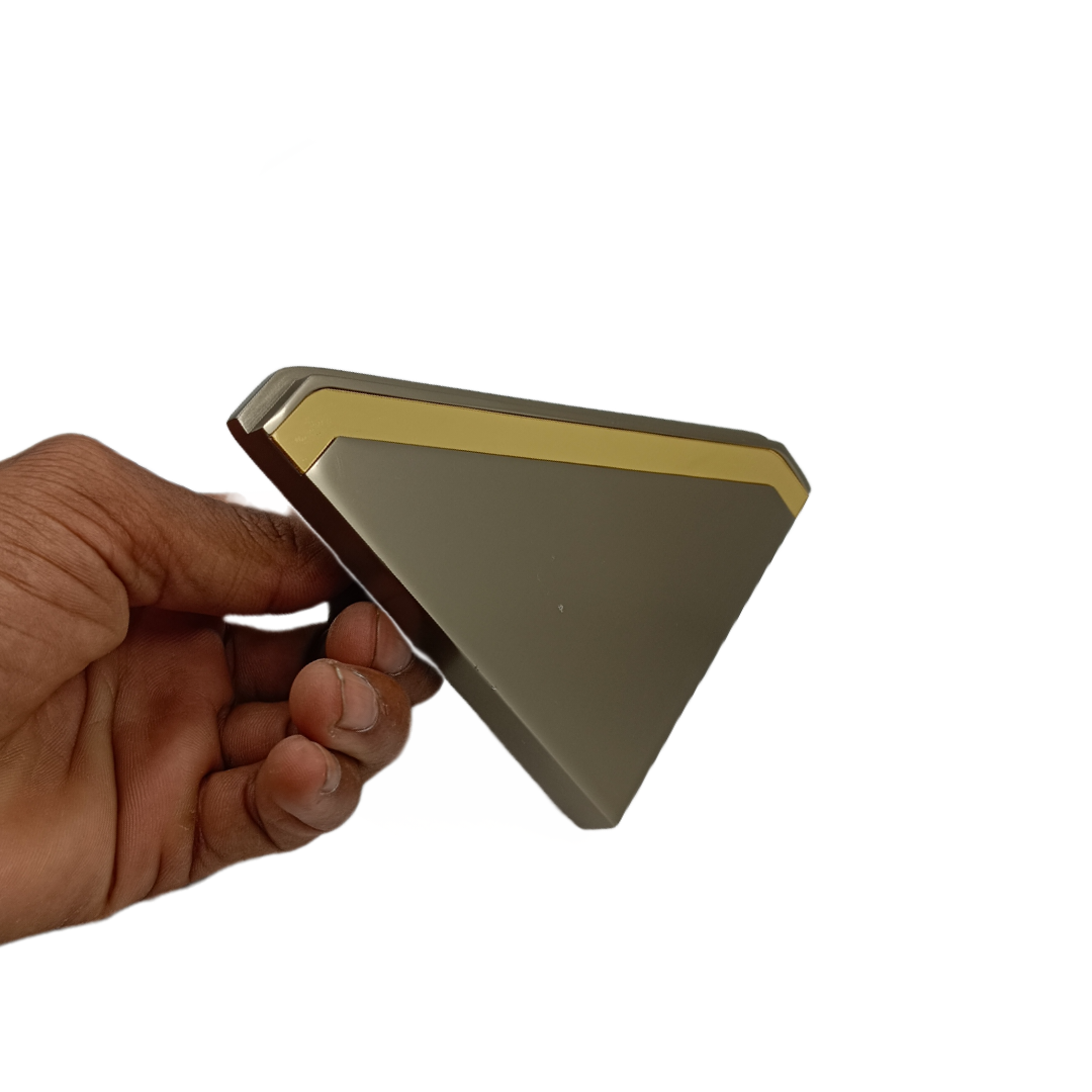 Drawer wardrobe handle and knob satin 100mm,150mm trio plum (2096)