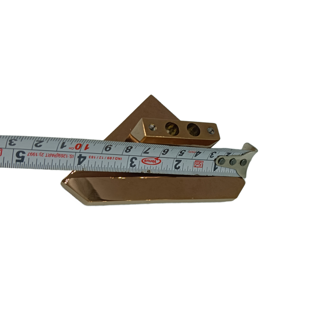 Drawer wardrobe handle and knob pvd Rosegold 100mm,150mm trio plum (2098)