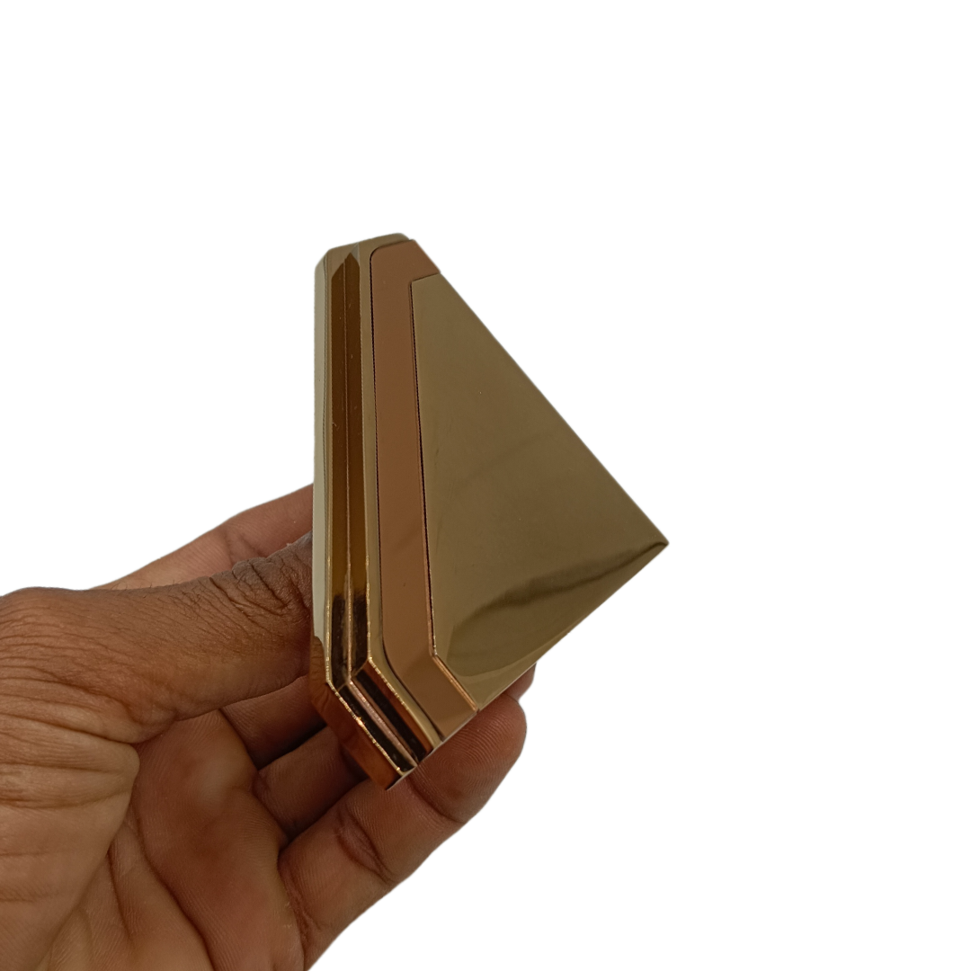 Drawer wardrobe handle and knob pvd Rosegold 100mm,150mm trio plum (2098)