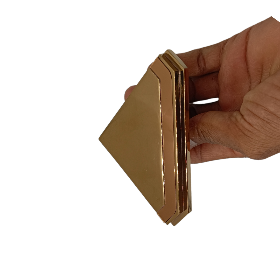 Drawer wardrobe handle and knob pvd Rosegold 100mm,150mm trio plum (2098)