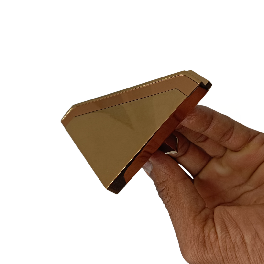 Drawer wardrobe handle and knob pvd Rosegold 100mm,150mm trio plum (2098)