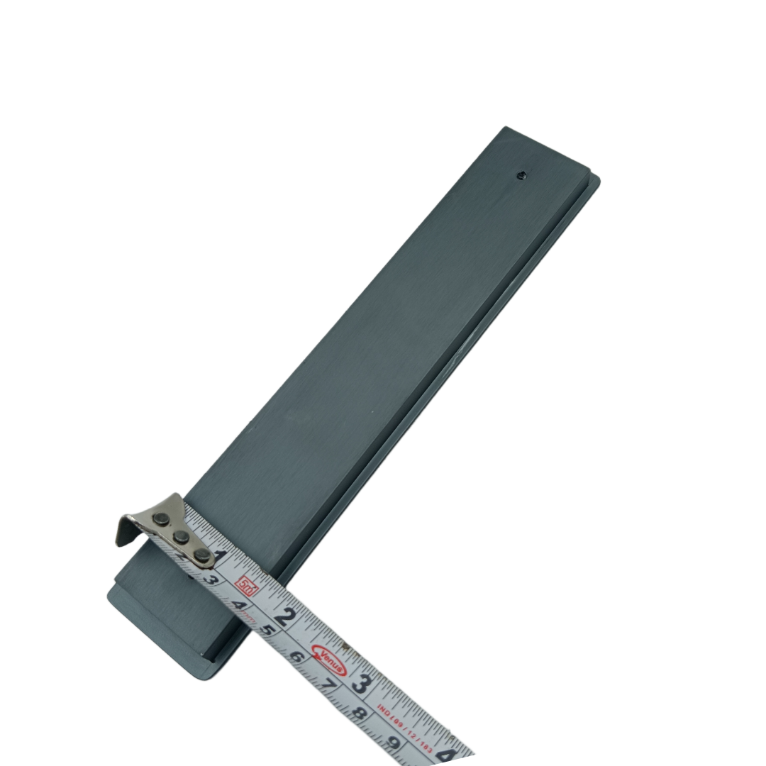 Concealed handle Grey sliding wardrobe door handle coral plum 8",12" (2289)