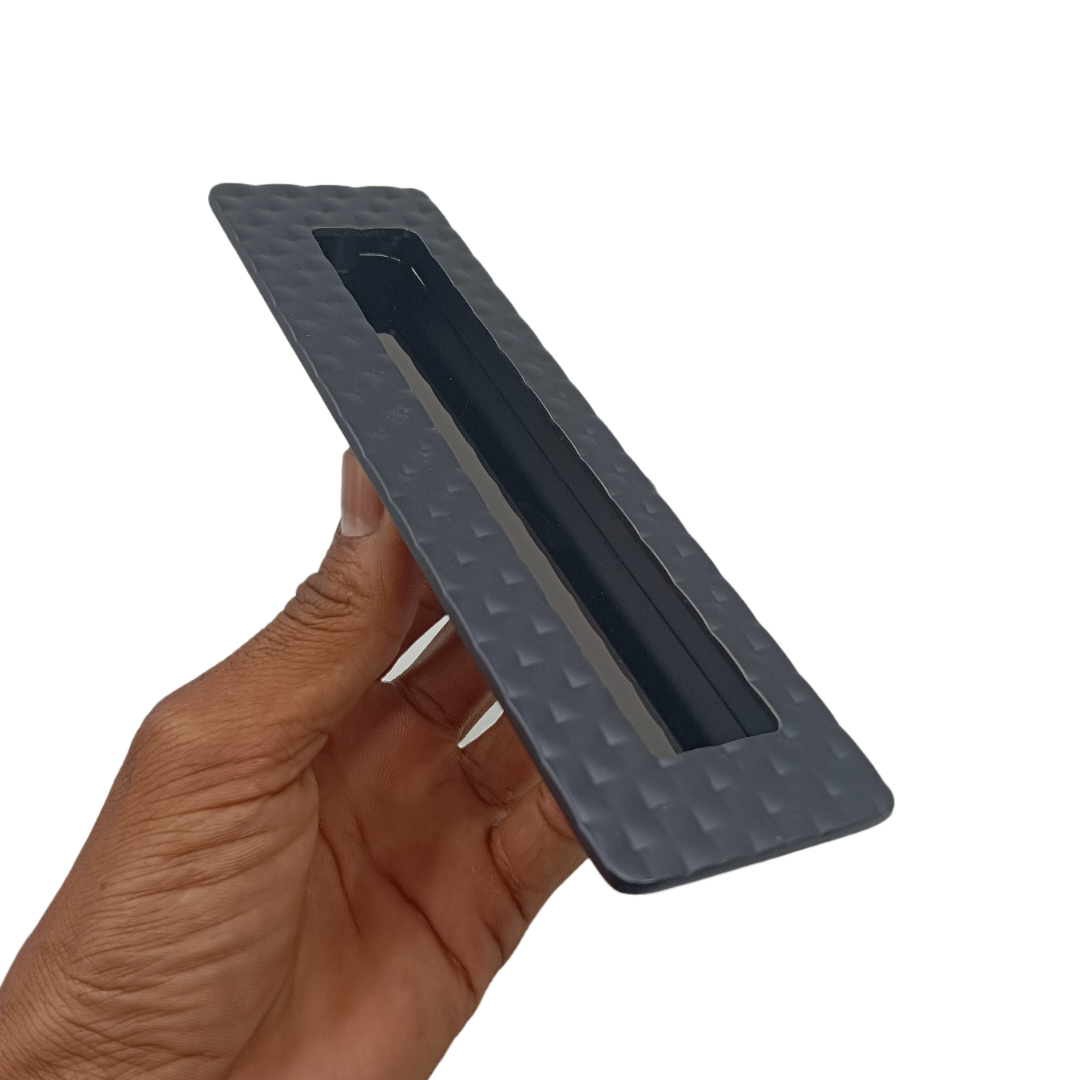 Concealed handle pvd black sliding wardrobe door handle spain plum 8",10",12" (2282)