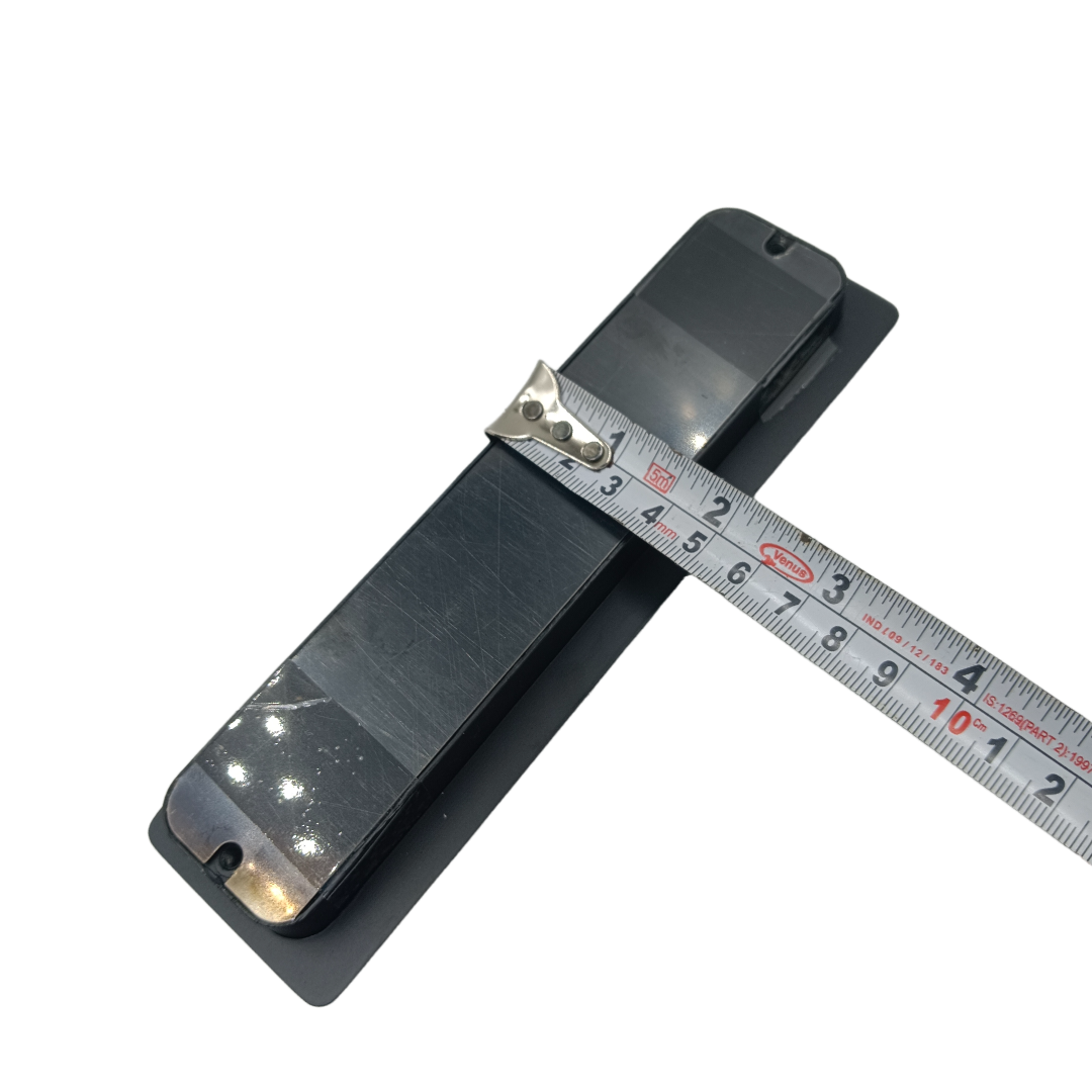 Concealed handle black sliding wardrobe door handle arist plum 8",10",12" (2224)