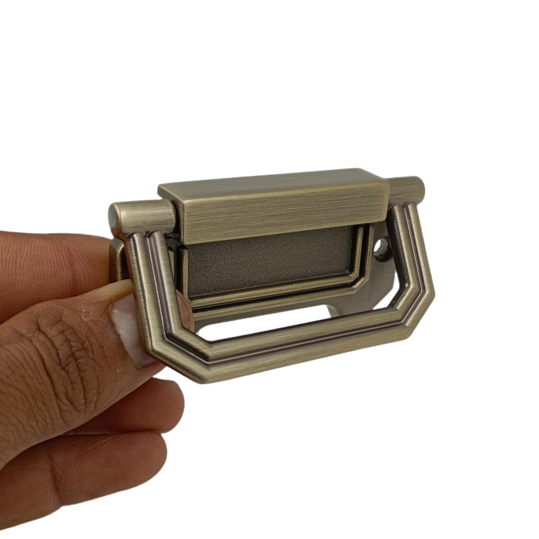 Folding handle Antique finish 3" logan kadi plum (2186)