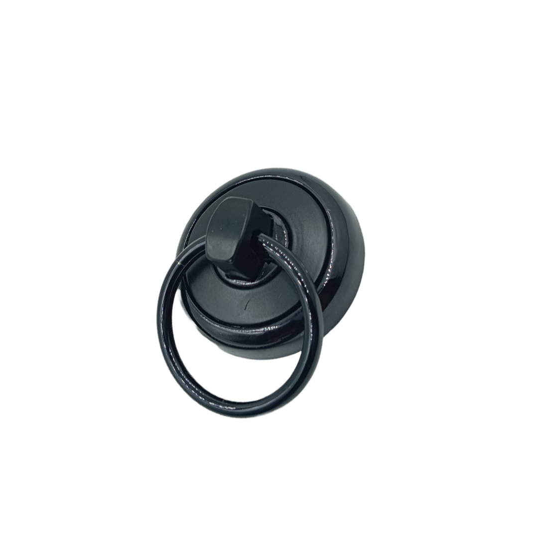 Folding handle ring type Black finish 2" SG-102 (2167)