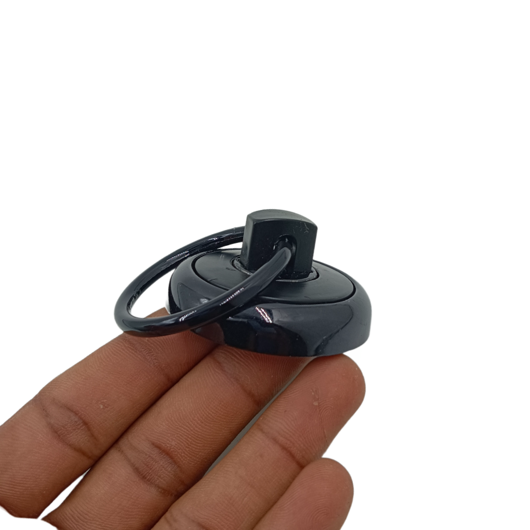 Folding handle ring type Black finish 2" SG-102 (2167)