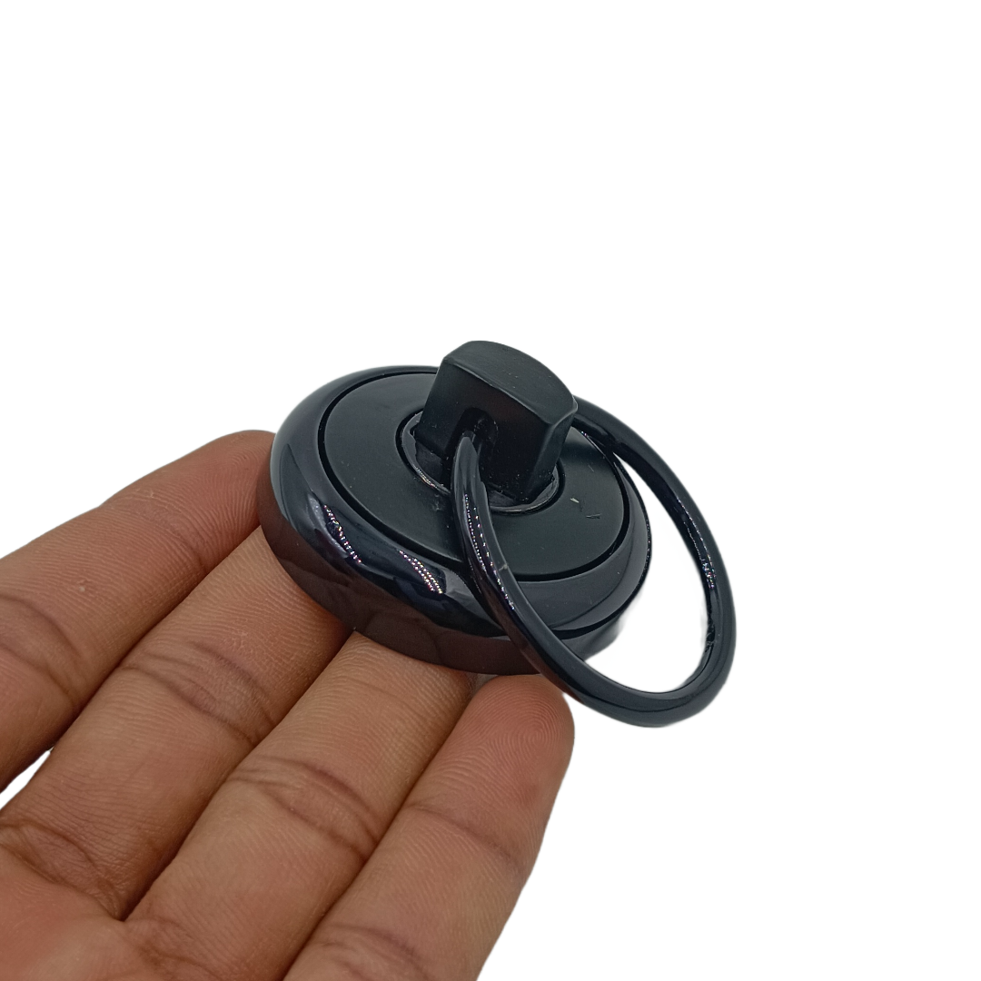 Folding handle ring type Black finish 2" SG-102 (2167)