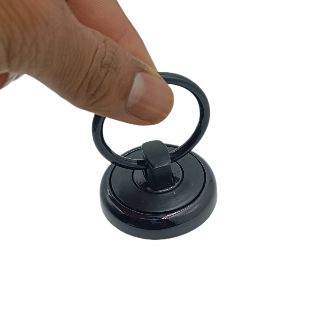 Folding handle ring type Black finish 2" SG-102 (2167)