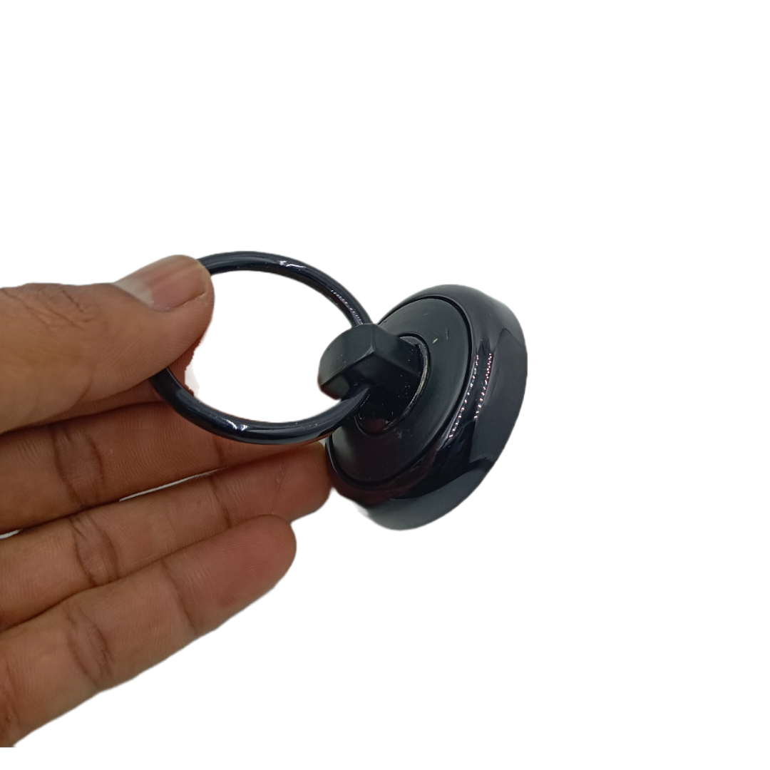 Folding handle ring type Black finish 2" SG-102 (2167)