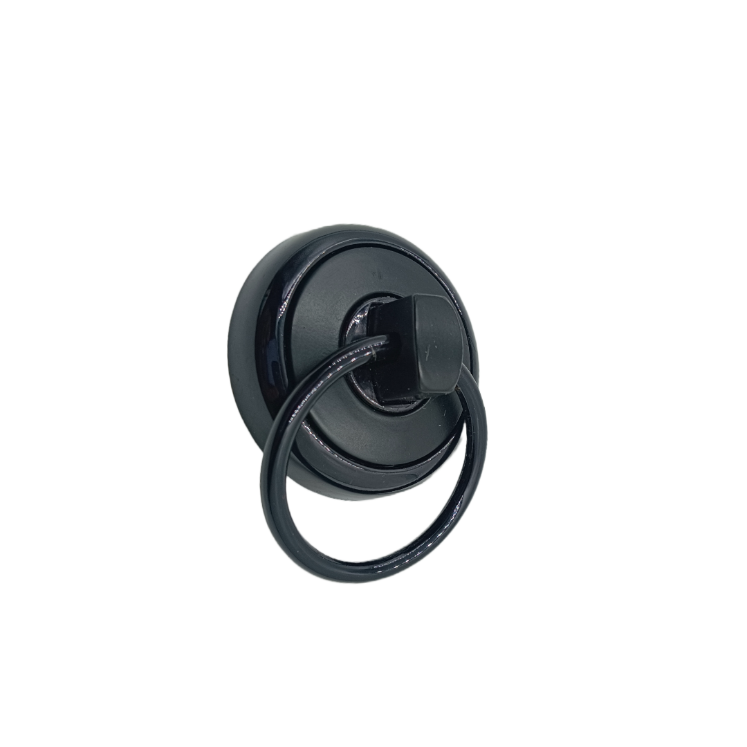 Folding handle ring type Black finish 2" SG-102 (2167)