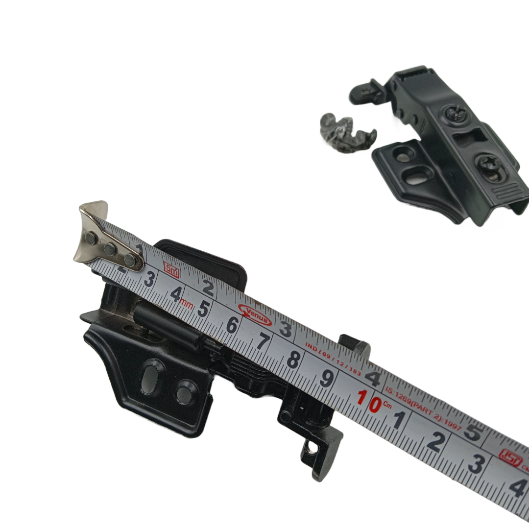 Aluminium profile Auto hinges m.s soft close black 4hole 0,8,16 crank (1424)