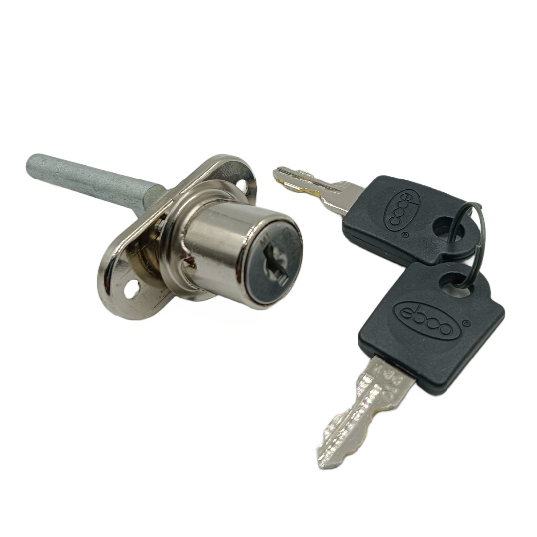 Pedestal Lock with 2 Keys Front Multi Drawer Lock for Cabinet ebco 22MM fm lock ebco MPL2-22 (1146)