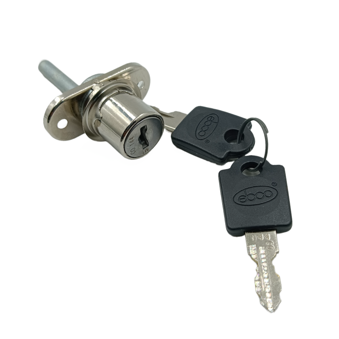 Pedestal Lock with 2 Keys Front Multi Drawer Lock for Cabinet ebco 22MM fm lock ebco MPL2-22 (1146)