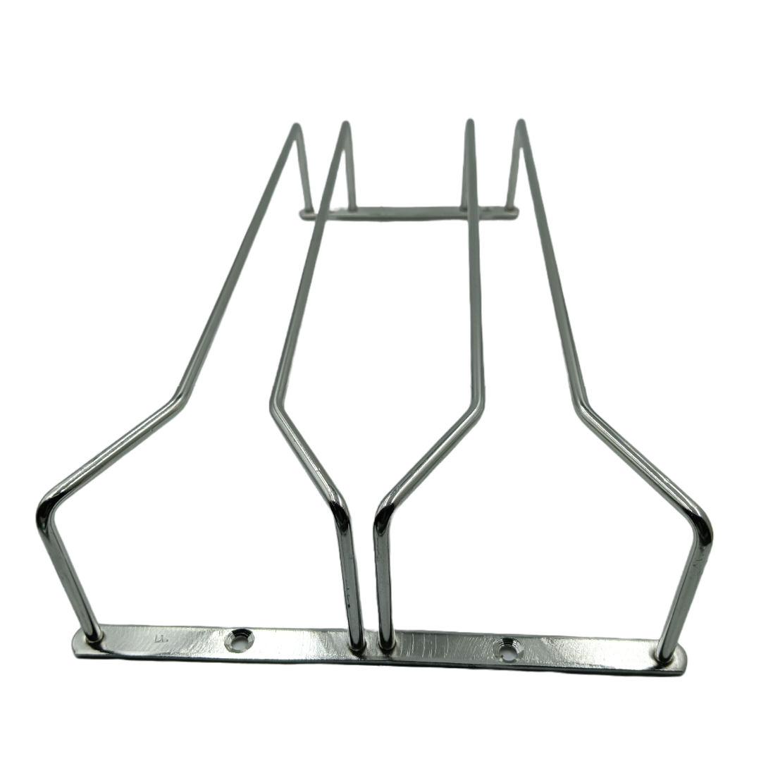 Wine glass holder double Ebco WGHD-08-14-03 Stainless 304 grade 350mm 15 years warrenty (2234)