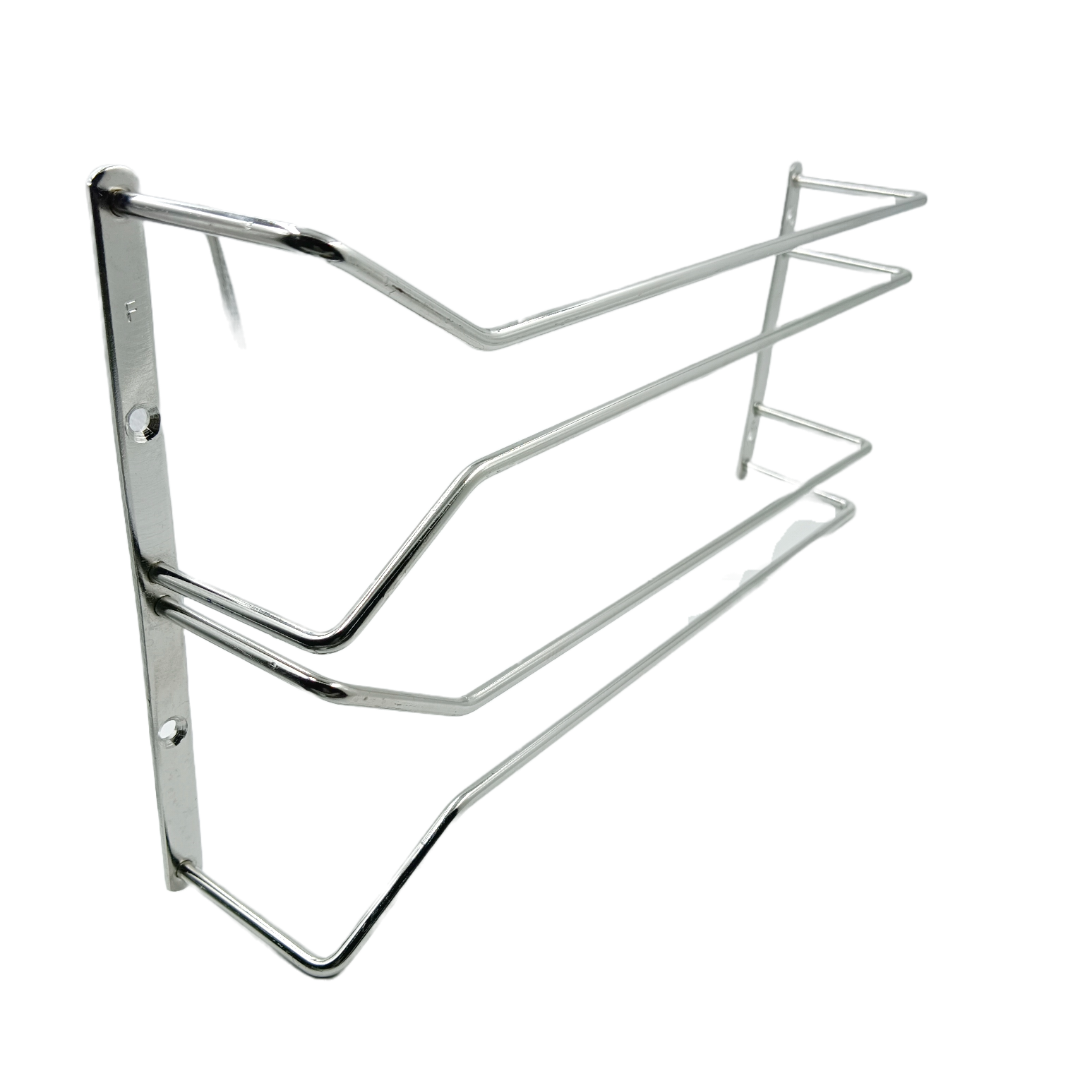 Wine glass holder double Ebco WGHD-08-14-03 Stainless 304 grade 350mm 15 years warrenty (2234)