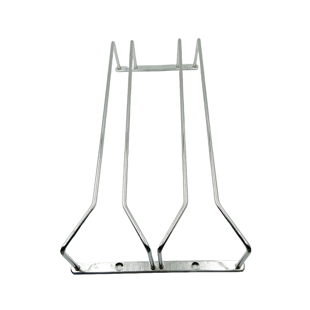 Wine glass holder double Ebco WGHD-08-14-03 Stainless 304 grade 350mm 15 years warrenty (2234)