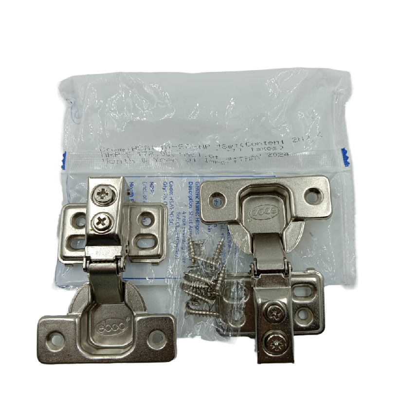 Ebco short arm Auto hinges m.s soft close 4hole HSA1-M1-SC slow motion (2253)