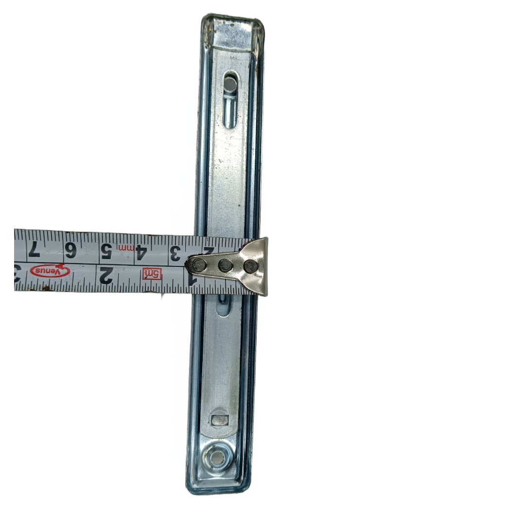 Ebco L tower bolt metal zinc coated for wardrobe door 2.5",4",6" L cranked LC-56,LC-96,LC-150 (2261)